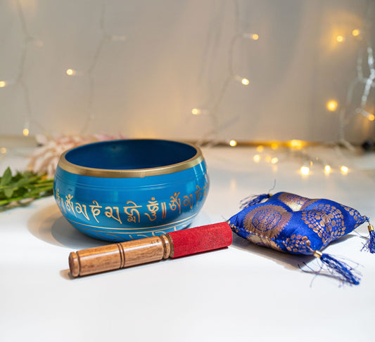 Singing Bowl - Large Blue