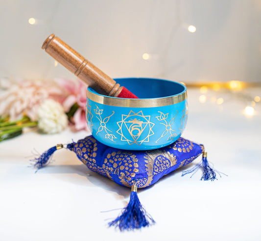 Singing Bowl -Small Blue