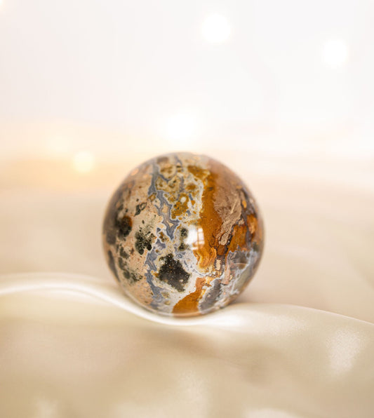 Ocean Jasper Sphere