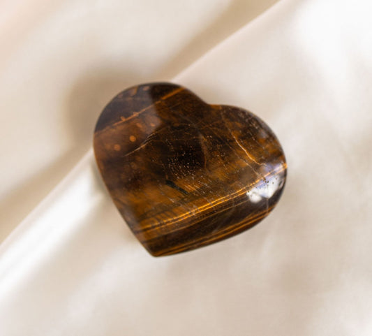 Tiger Eye Heart