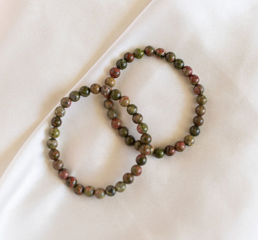 Unakite Bracelet