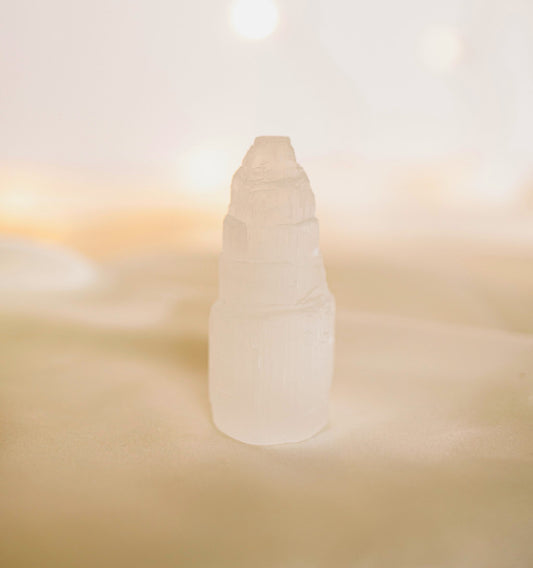 Selenite Tower - Small