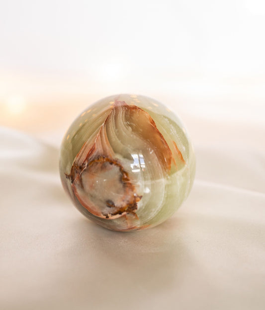 Banded Calcite Sphere #3