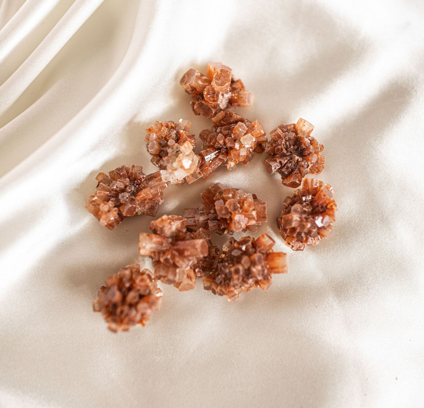 Aragonite Star Clusters