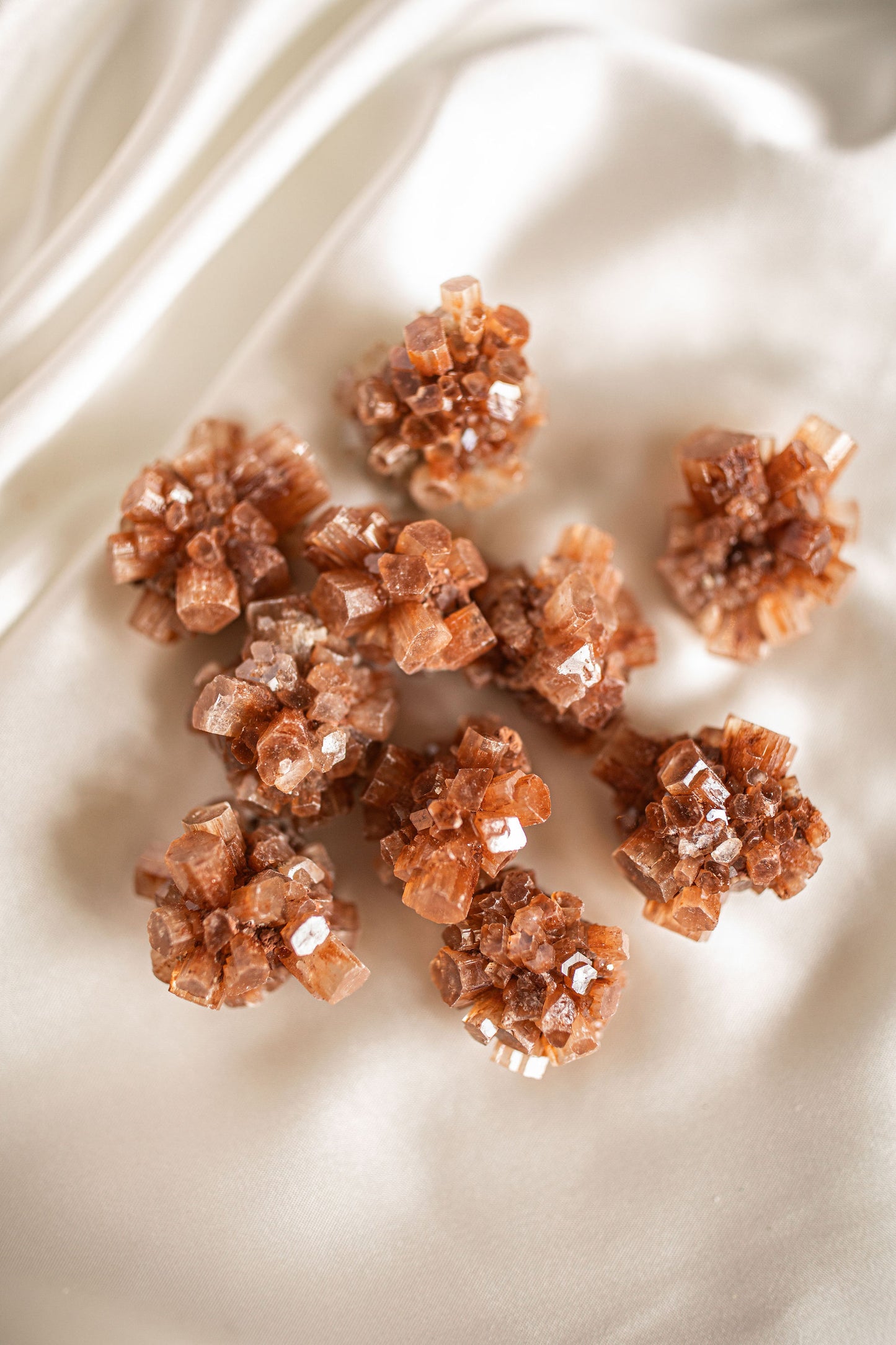 Aragonite Star Clusters