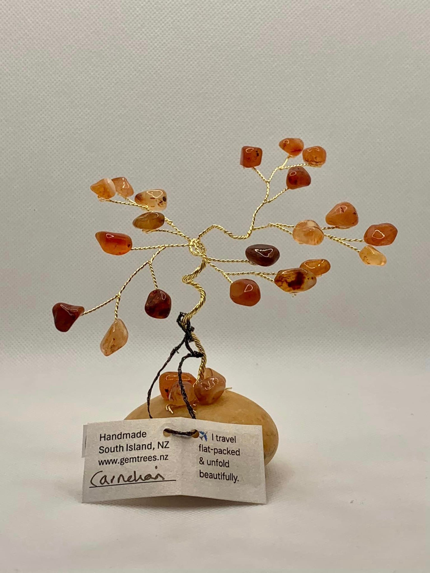 Carnelian Gemstone Tree #2