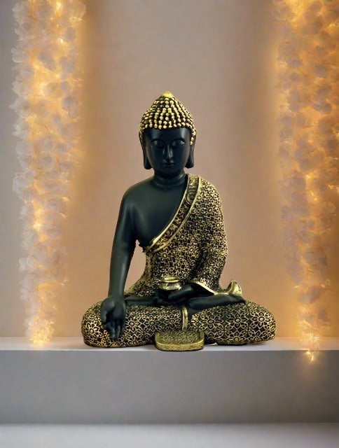 Black and Gold Buddah - Medicine Buddha