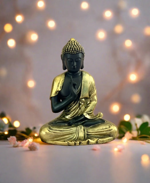 Black and Gold Buddha - Teaching Buddha