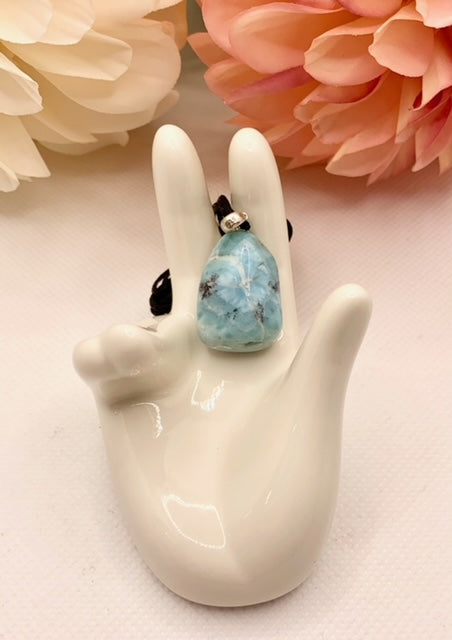 Larimar Tumble Pendant