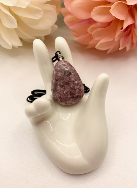 Lepidolite Tumble Pendant