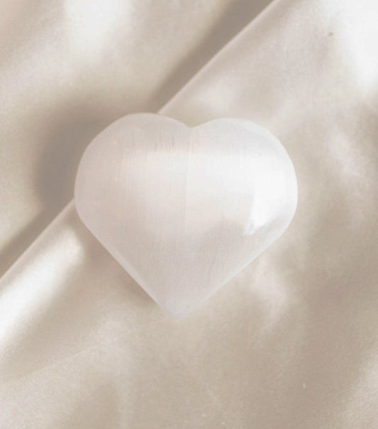 Selenite Heart