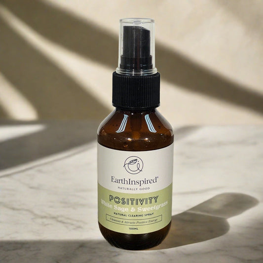 Earth Inspired White Sage & Sweetgrass Cleansing Spray - Positivity